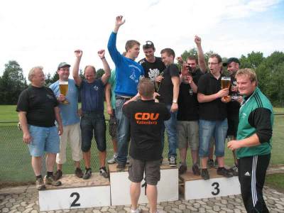 HSG, Gebrauchshundsportverein und Junggesellen haben die ersten drei Pltze gemacht