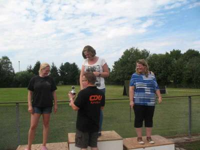 Der Damenpokal, gestiftet von Thomas Schwarz