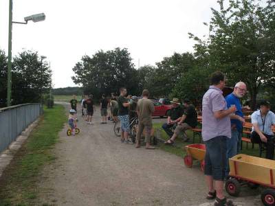 letzte Vorbereitungen