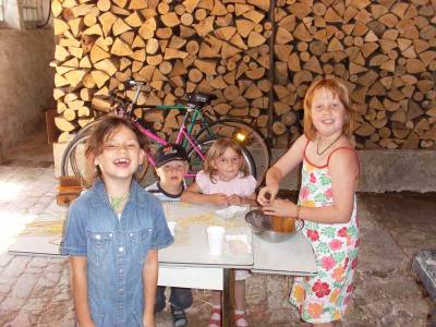 Kinderspa beim Hoffest